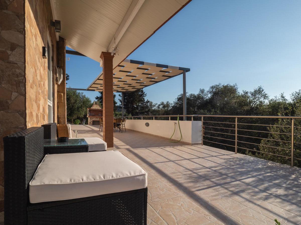 Villa Olea Stone House Near The Sea à Notos Extérieur photo